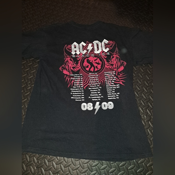 ACDC 08/09 Rock n Roll Train concert TShirt - Picture 6 of 11